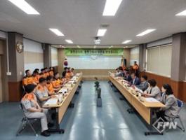 홍천소방서, 홍천군의회 대상 2025년 소방업무 설명회